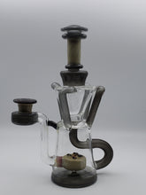 Load image into Gallery viewer, Beautiful Quad Recycler Set by Heart and Mind Glass