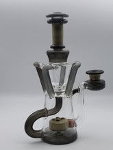 Load image into Gallery viewer, Beautiful Quad Recycler Set by Heart and Mind Glass