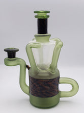 Load image into Gallery viewer, Heady Quad Recycler Rig Set by Heart and Mind glass