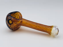Load image into Gallery viewer, Dark Yellow Spoon with Dark Swirls