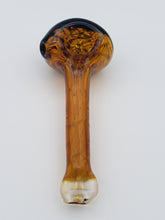 Load image into Gallery viewer, Dark Yellow Spoon with Dark Swirls