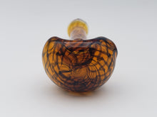 Load image into Gallery viewer, Dark Yellow Spoon with Dark Swirls