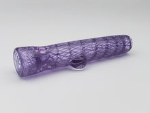 Load image into Gallery viewer, Purple Spiral Chillum