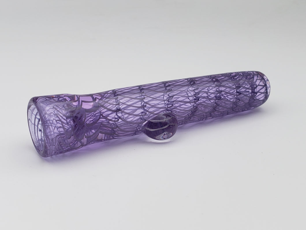 Purple Spiral Chillum