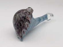Load image into Gallery viewer, Blue and Brown Coil Spoon by Key Glass