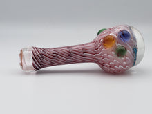 Load image into Gallery viewer, Pink and Colorful Explosive Spoon By Key Glass
