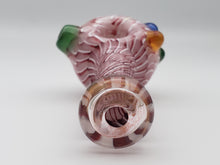 Load image into Gallery viewer, Pink and Colorful Explosive Spoon By Key Glass