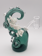 Load image into Gallery viewer, Aquatic Themed Rig by Twinkle Toes Glassware