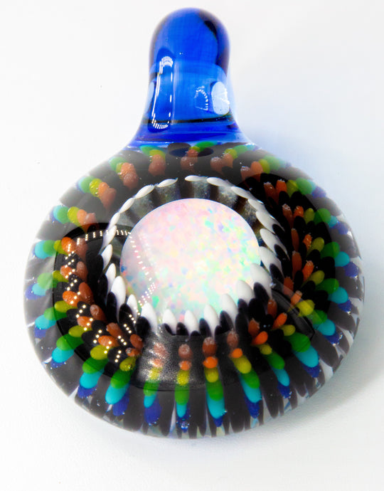 Burst Opal Sphere Pendant by Steven H. Glass