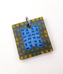 Chipstack Pendant by Cajun Glass