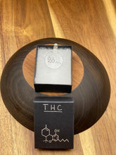 Load image into Gallery viewer, Small Clear THC Molecule Pendant