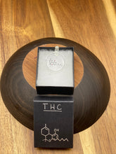Load image into Gallery viewer, Small Clear THC Molecule Pendant