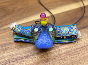 Custom Heady Hippo Pendant