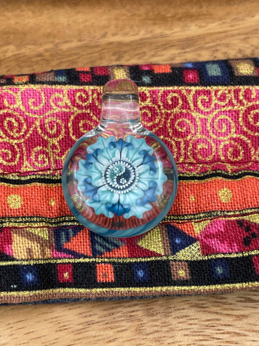 Ying Yang implosion pendant by Glass By Blake