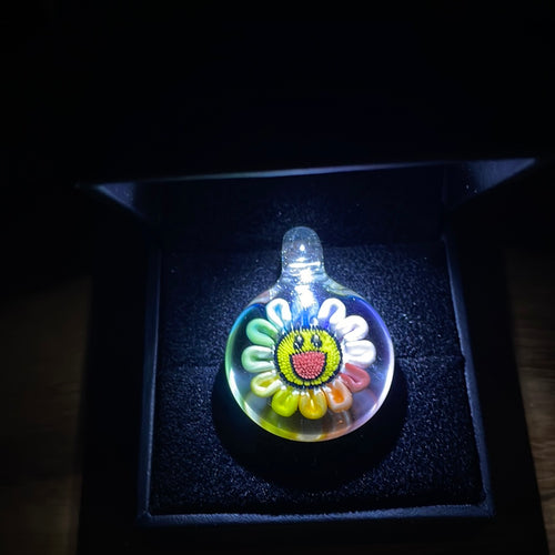 Murkami style pendant by Glass by Blake