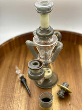 Load image into Gallery viewer, Beautiful Quad Recycler Set by Heart and Mind Glass