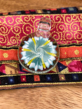 Load image into Gallery viewer, Lotus with opal center by Glass by Blake