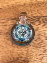 Load image into Gallery viewer, Ying Yang implosion pendant by Glass By Blake